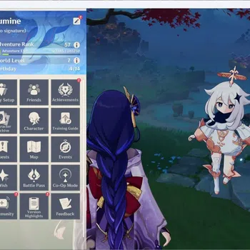Genshin Impact Others ASIA | AR 57|7 Limit+1 Sign|Raiden Shogun,Yae Miko image 1