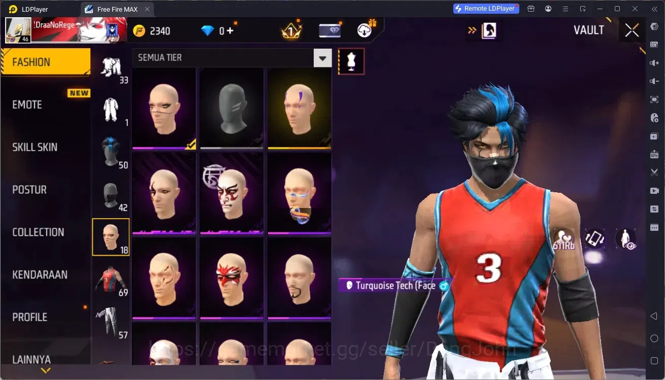 Free Fire Accounts Indonesia | 1 EVO (M1014 Scorpio Shatter Lv.3)| M1 image 10