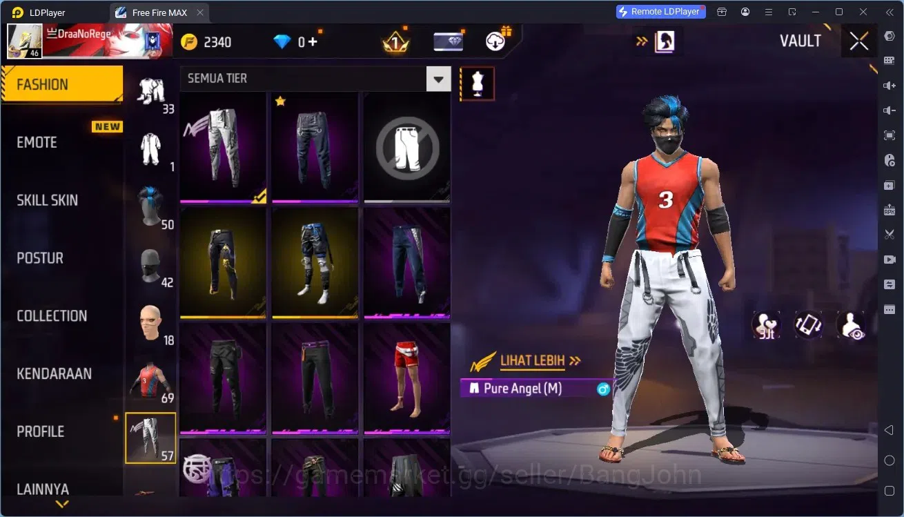 Free Fire Accounts Indonesia | 1 EVO (M1014 Scorpio Shatter Lv.3)| M1 image 12