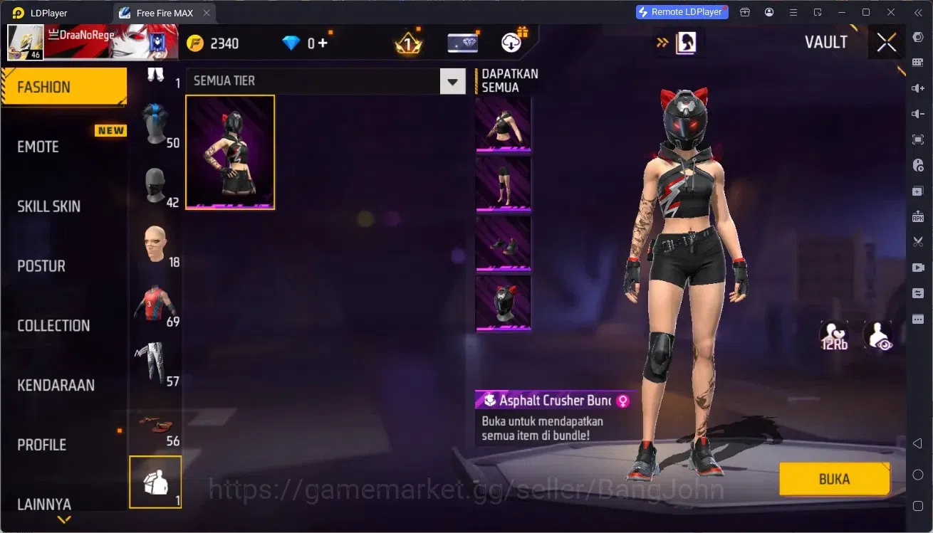 Free Fire Accounts Indonesia | 1 EVO (M1014 Scorpio Shatter Lv.3)| M1 image 14