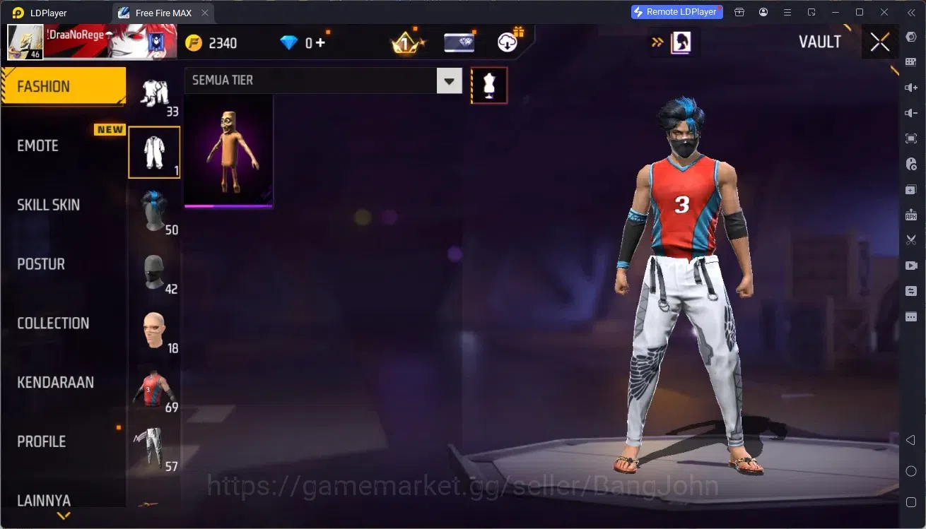 Free Fire Accounts Indonesia | 1 EVO (M1014 Scorpio Shatter Lv.3)| M1 image 7