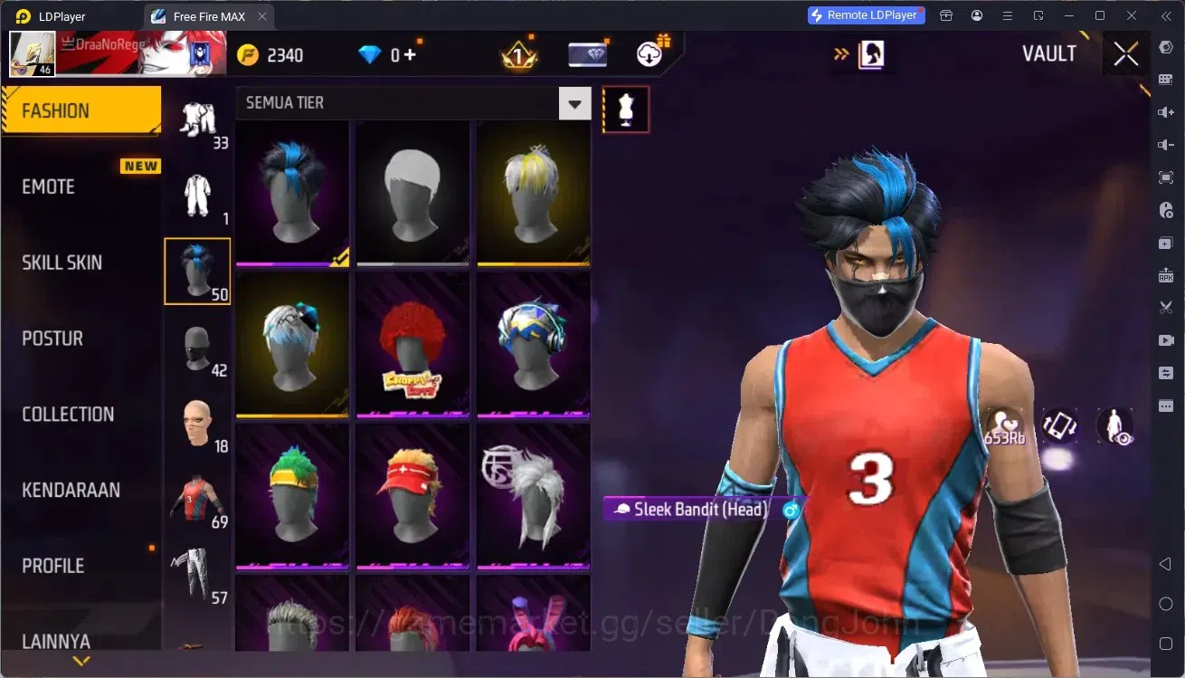 Free Fire Accounts Indonesia | 1 EVO (M1014 Scorpio Shatter Lv.3)| M1 image 8