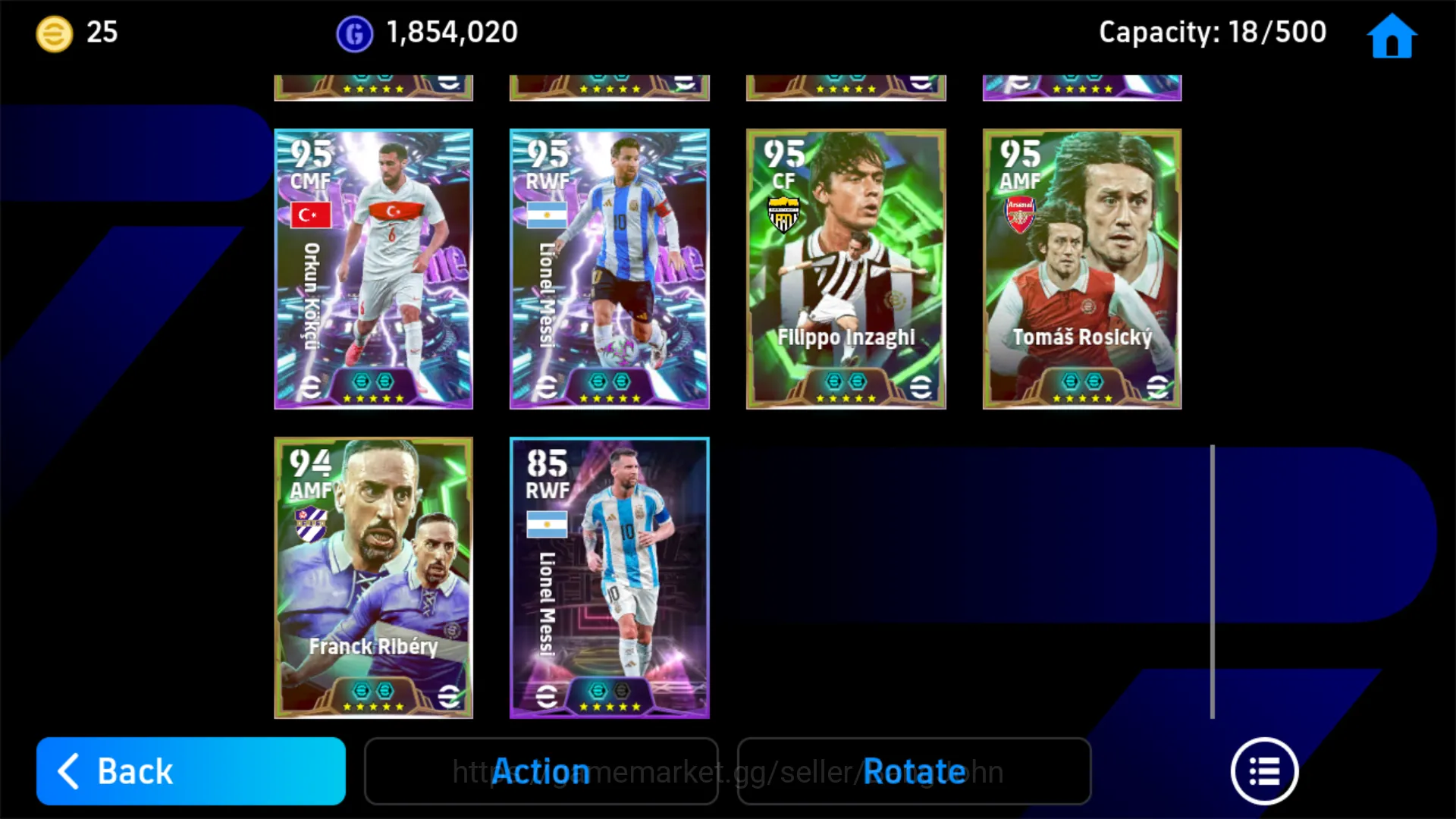 eFootball Accounts Others Power 3147 | Antonie Samento Showtime |Albert Ferrer Epic  EFB465B 4
