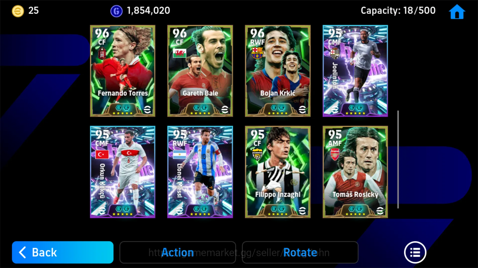 eFootball Accounts Others Power 3147 | Antonie Samento Showtime |Albert Ferrer Epic  EFB465B 5