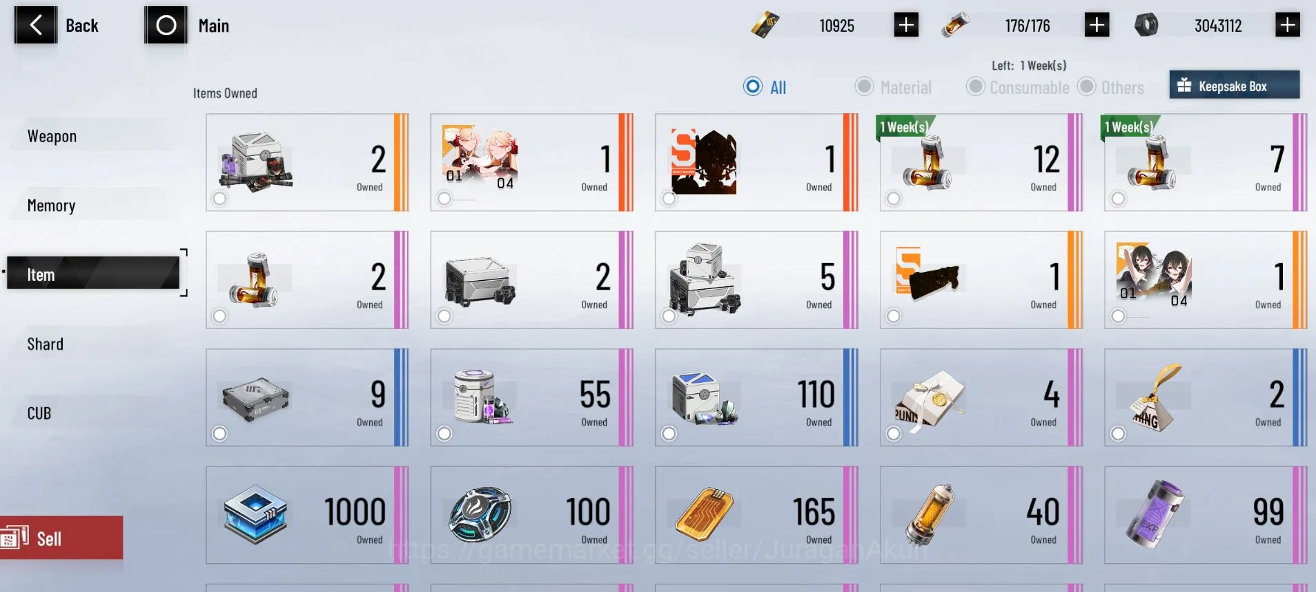 Punishing: Gray Raven Accounts EU | Starter with 10K BC+4K GoldenCard+9K BlueCard image 2