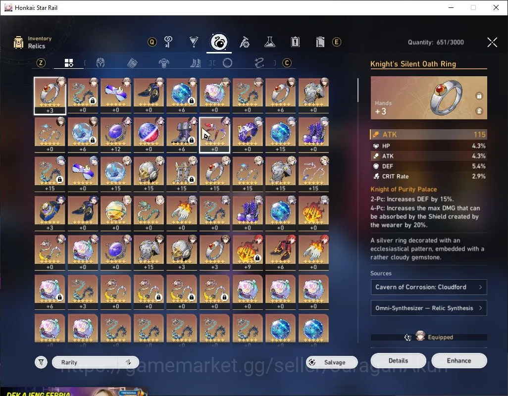 Honkai Star Rail Accounts Mid Game ASIA[TL62]| Best Starer | 4 limited [The 5