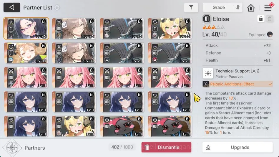 Chaos Zero Nightmare Accounts GLOBAL|Lv 40|7 SSR (LukeM1,Khalipe,Rin,Veronica,Etc)+ 10 SR (NiaM6,LucasM5,Etc) +21 SR 2