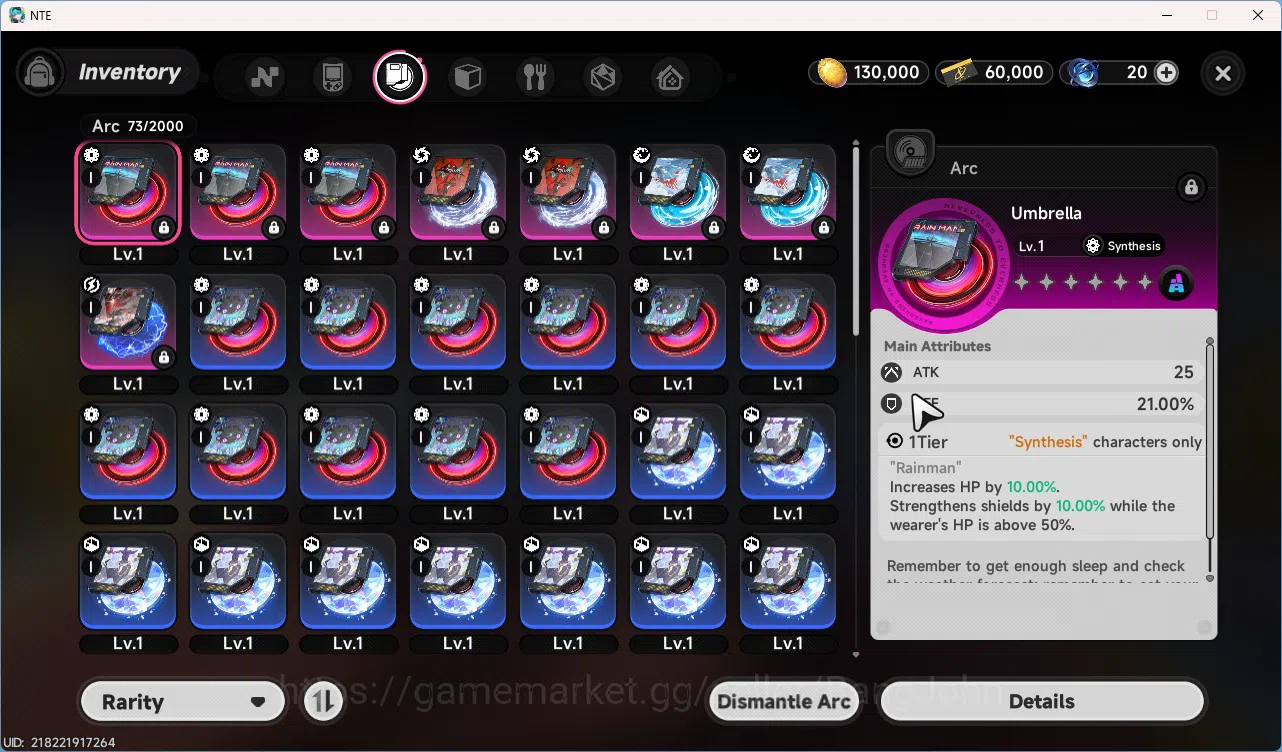 Neverness to Everness Accounts America | Starter Lvl 3 | 1 S Nanally + Skin + 4 A image 5