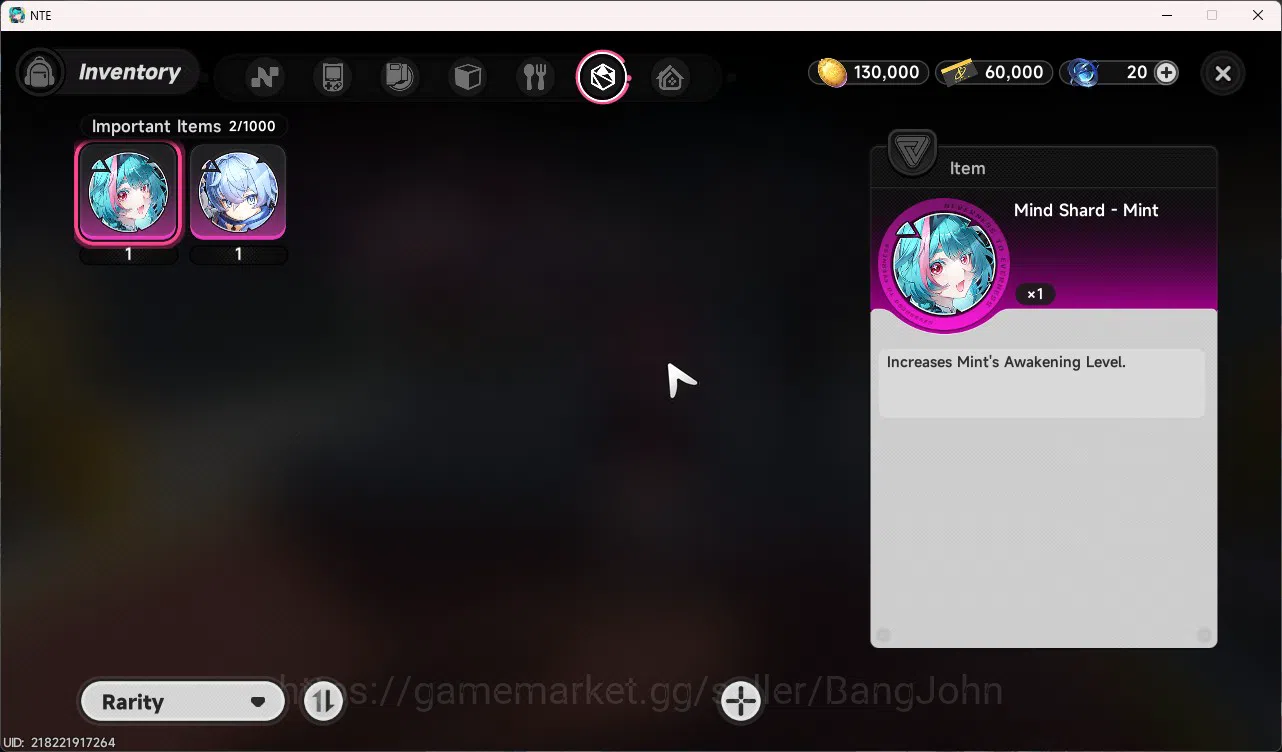 Neverness to Everness Accounts America | Starter Lvl 3 | 1 S Nanally + Skin + 4 A image 6