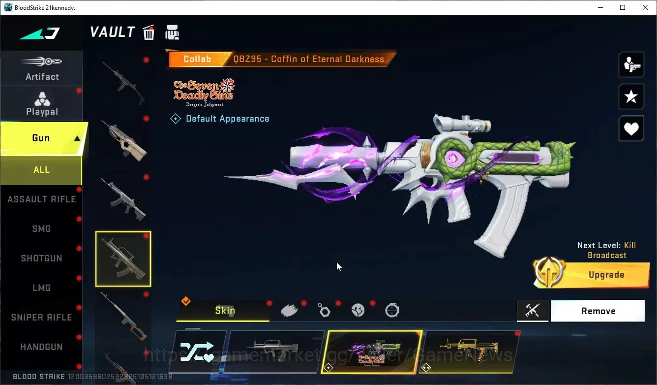 Blood Strike Accounts ASIA|MELE Scythe-Luna+Collab 7DS[AK47,Karl98,QBZ95 image 10
