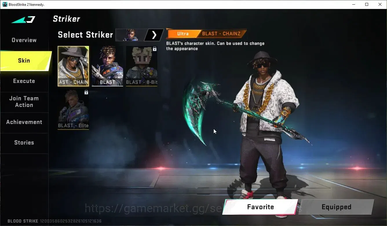 Blood Strike Accounts ASIA|MELE Scythe-Luna+Collab 7DS[AK47,Karl98,QBZ95 image 6