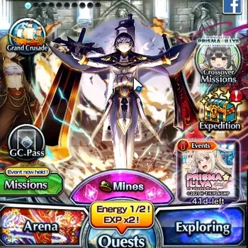 Grand Summoners Accounts End-Game Global|Rank 93|3 Sp Art|9 Ascend 2 TW|(War Hero Fen,Berwick)+TW CF