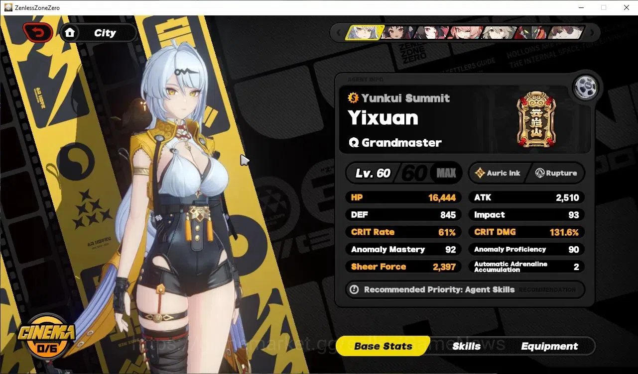 Zenless Zone Zero Accounts ASIA|IK 51|S2 Ch2|3 Limited [Yixuan+Sign,Nangong Y image 19
