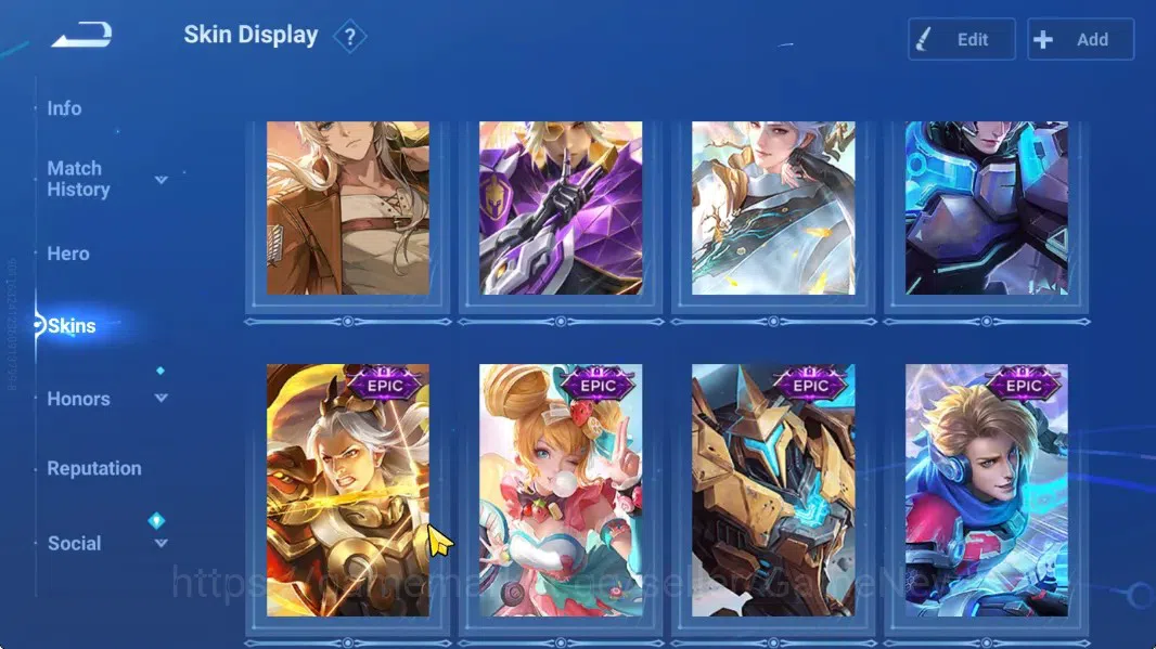 Honor of Kings Accounts Hero 46 Skin 44|Collab Full AOT [Levi,Mikasa,Eren, image 4
