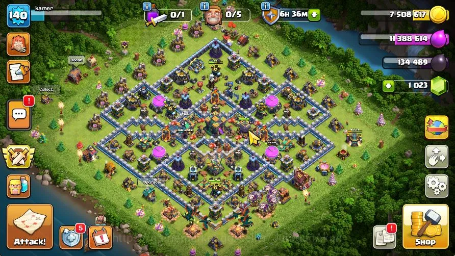 Clash of Clans Accounts TH 14-BH 9|LV 140|League Valkrie 15 |HH 8|BK 56,AQ image 2
