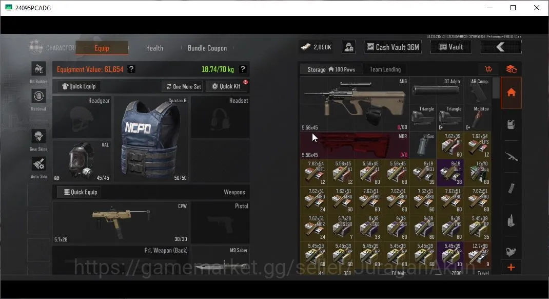 Arena Breakout Accounts High-End [MOBILE] Lv30|SV 46M|CV 36M|RapidResponse Set Night City Corpo set|Many Weapon 2