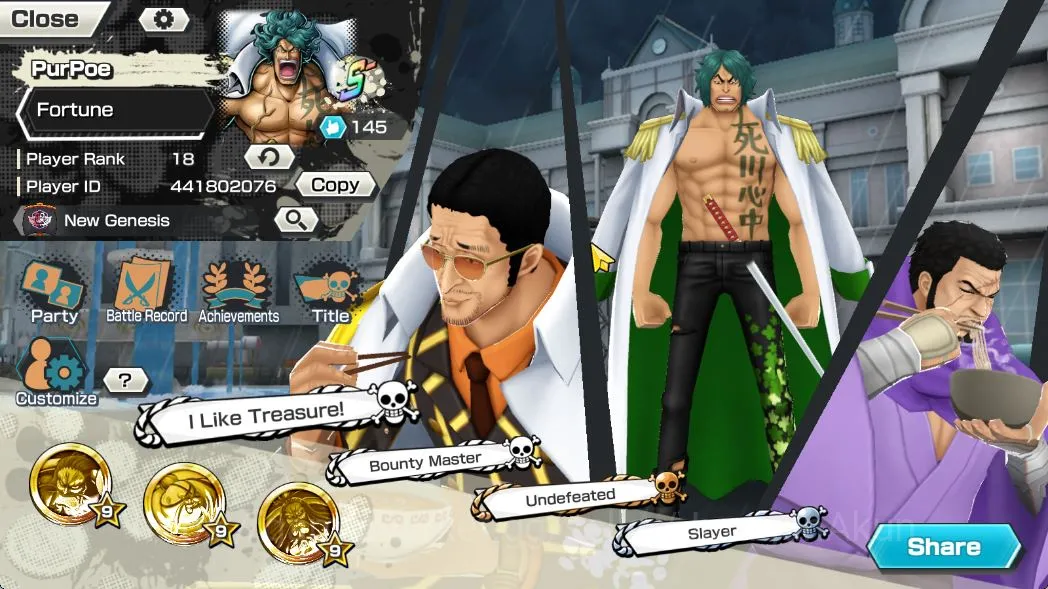 One Piece Bounty Rush Mid-Tier Global|7 META Extreme [Gear Five Luffy,Ace Yamato, image 1