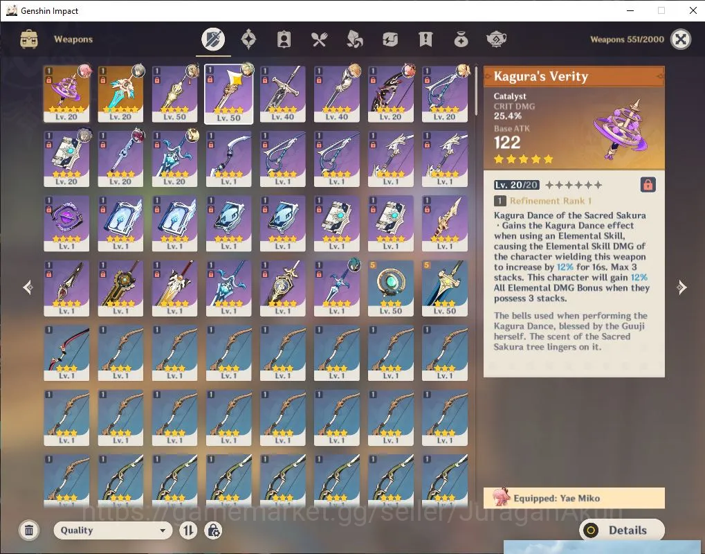 Genshin Impact Accounts ASIA|AR 35 |Best Starter| 2 Limited + 2 [5 Star's  image 3