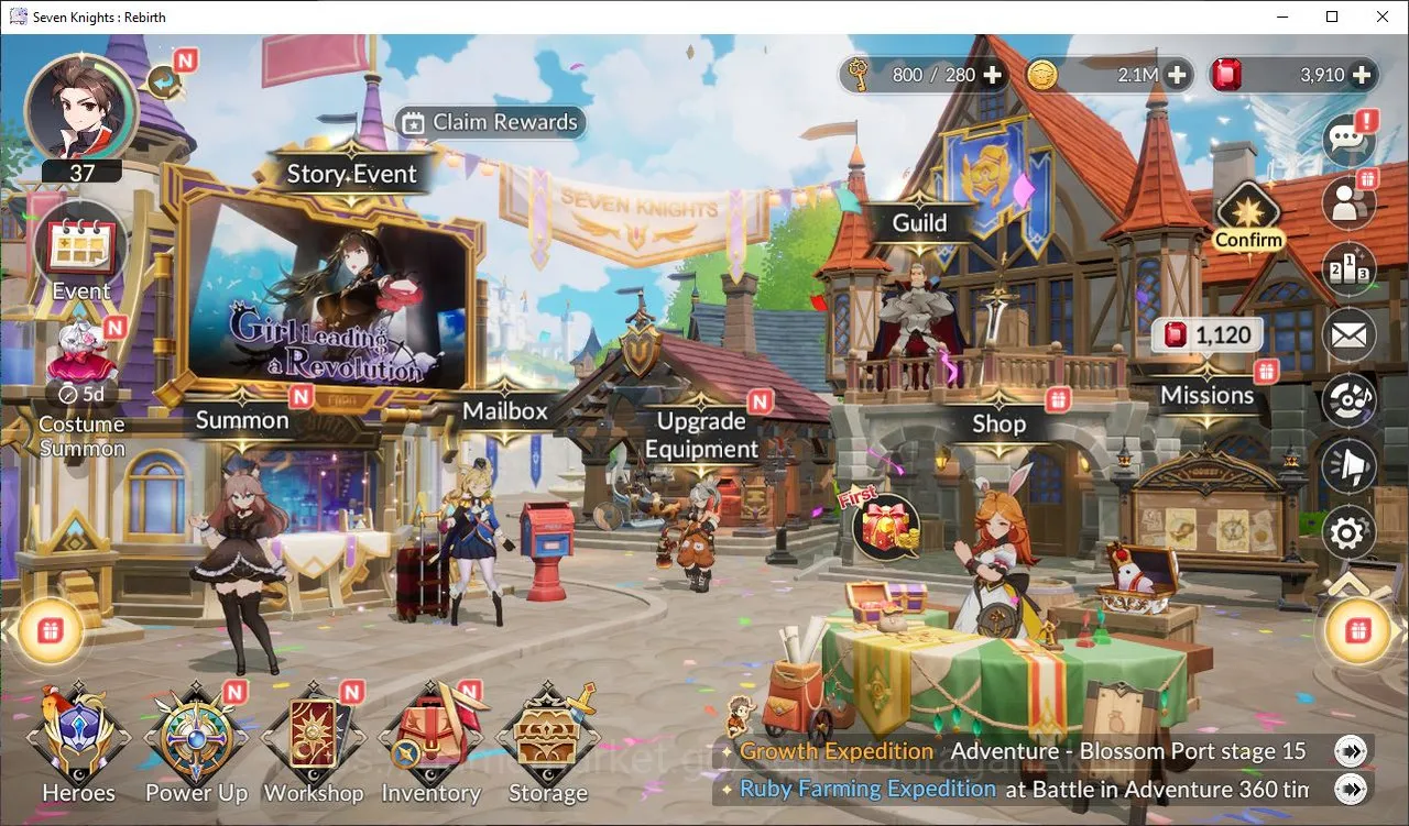 Seven Knights Re:Birth Accounts [Re:BIRTH]Global300xx|23 Legend,8 SPECIAL|KyleTC6, image 1