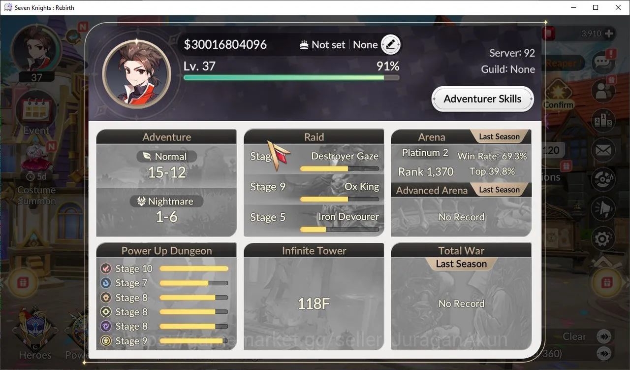 Seven Knights Re:Birth Accounts [Re:BIRTH]Global300xx|23 Legend,8 SPECIAL|KyleTC6, image 2