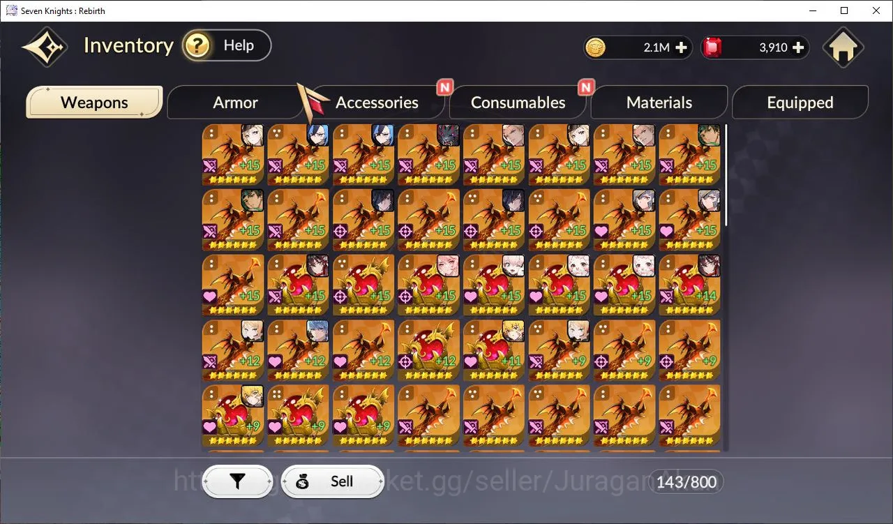 Seven Knights Re:Birth Accounts [Re:BIRTH]Global300xx|23 Legend,8 SPECIAL|KyleTC6, image 5