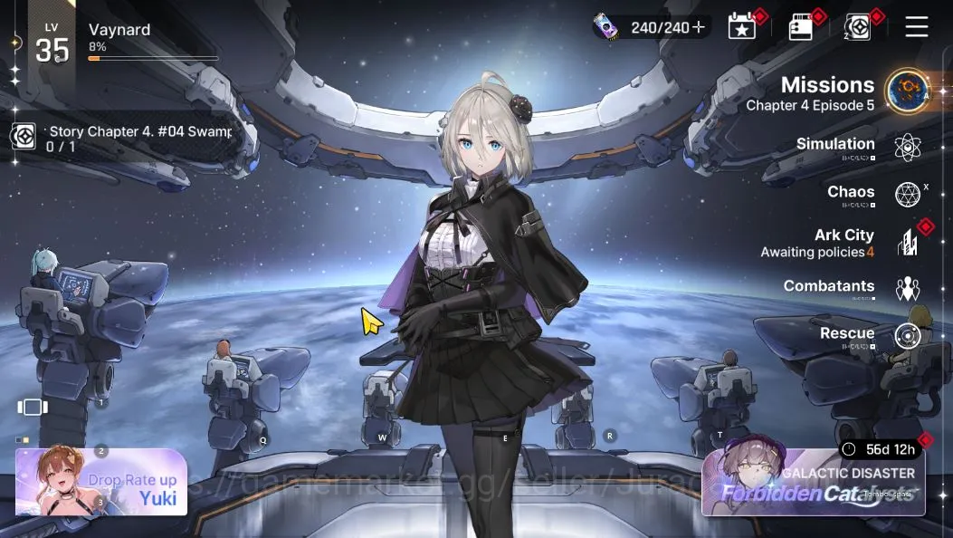 Chaos Zero Nightmare Accounts GLOBAL Lv35|7 SSR(MeilinM1 Khalipe Magna LukeM1 Re image 7