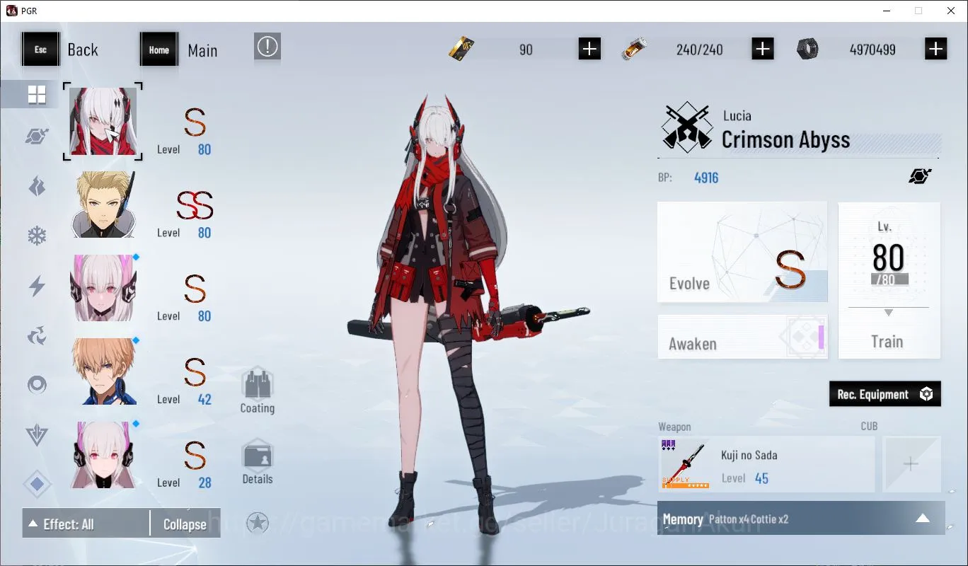 Punishing: Gray Raven Accounts Starter Asia | Hanying Solacetune + SignR1, Lucia CW + SignR1 | Story Chapter 7 | 1 Ticket 3
