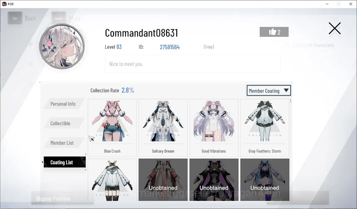 Punishing: Gray Raven Accounts Starter Asia | Hanying Solacetune + SignR1, Lucia CW + SignR1 | Story Chapter 7 | 1 Ticket 5