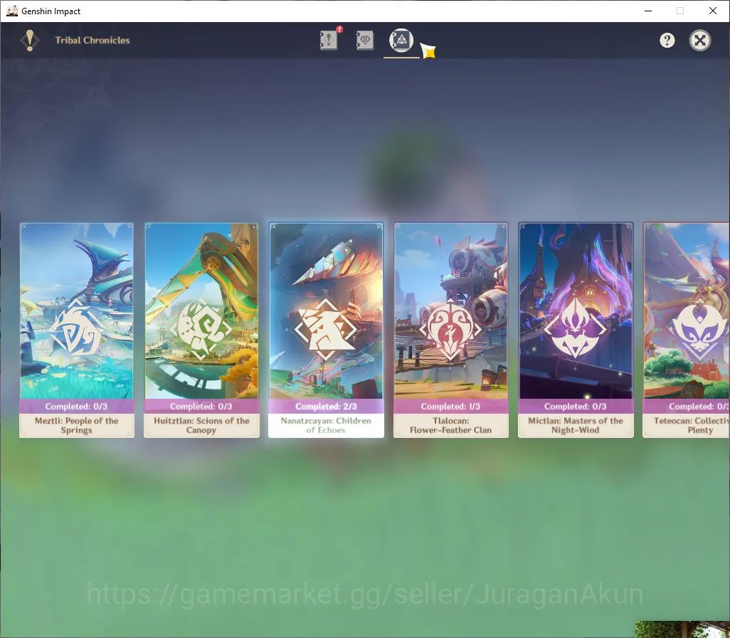 Genshin Impact Accounts Mid Game ASIA|AR 57|HuTao Skin|11 Limited +5[5 13