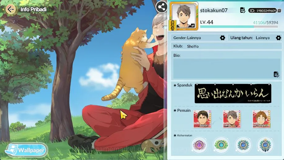 HAIKYU!! FLY HIGH Accounts SEA|Lvl 44|1,7K DM|3 UR [Osamu+Memo,Motoya,Wakatoshi]+13 2