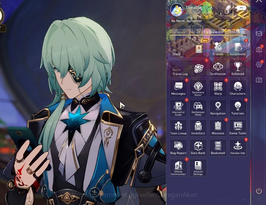 Honkai Star Rail Mid Game ASIA|TL 68|11 Limited |[Anaxa,JingYuan]+sign Dante image 1