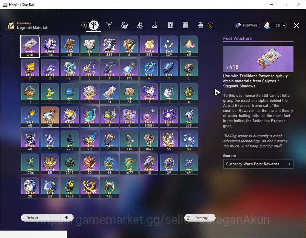 Honkai Star Rail Accounts Mid Game ASIA|TL 68|11 Limited |[Anaxa,JingYuan]+sign 2