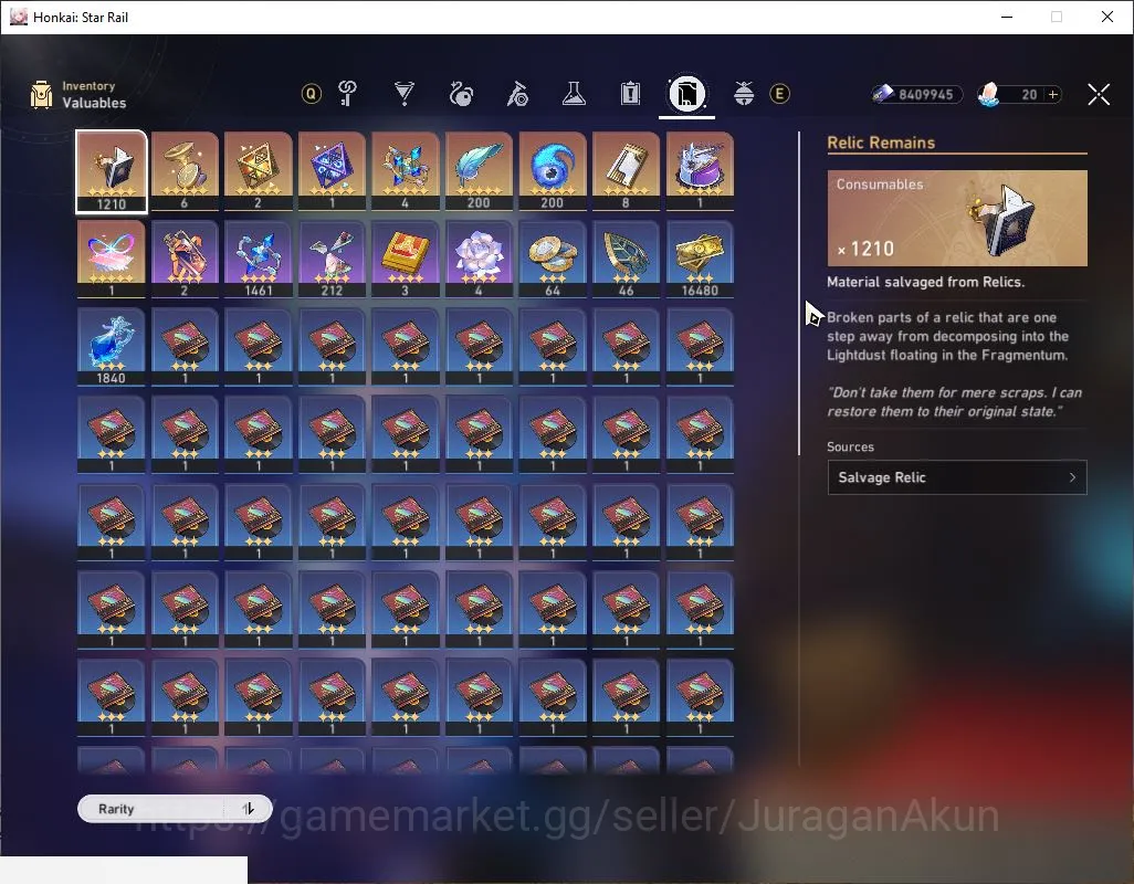 Honkai Star Rail Accounts Mid Game ASIA|TL 68|11 Limited |[Anaxa,JingYuan]+sign 3