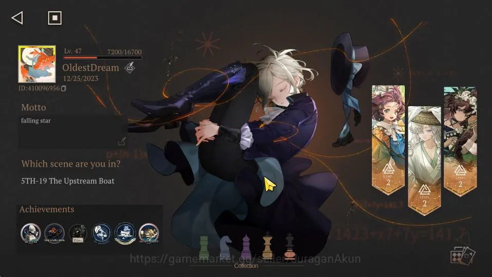 Reverse: 1999 Accounts GLOBAL Lv47||19 *6 Crew 4 Limit(Ezio+Psy,Jiu Niang image 1