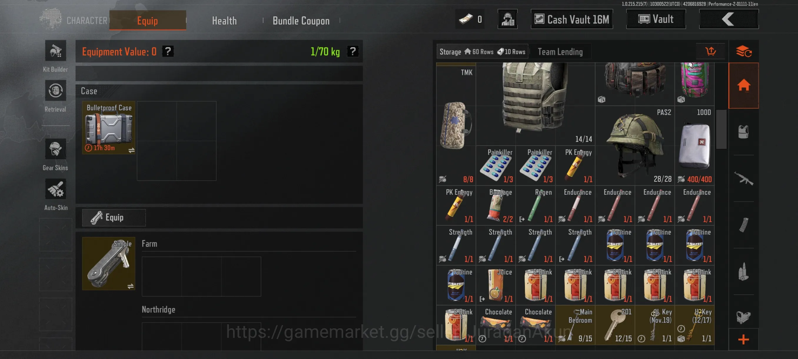 Arena Breakout Accounts Mid-Tier [MOBILE]SV 17M|CV 16,1M |BMachete,AKS-74U,Groza,Famas,AK12,Mosin|Many Gear, Resource|CN 2