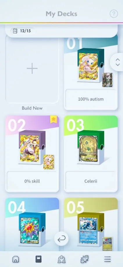 Pokémon TCG Pocket Accounts 1434 Cards |3 Crown (2 Mewtwo Crown & Mew Crown) + image 3