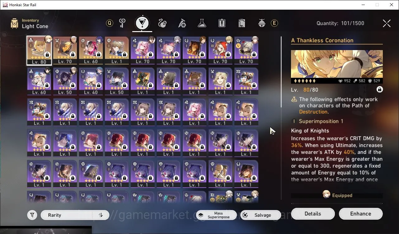 Honkai Star Rail Accounts Mid Game ASIA|TL61|5 Limited(Saber E3+Sign,Archer+Sign,DHIL,Luocha,Jing yuan,Dr 3