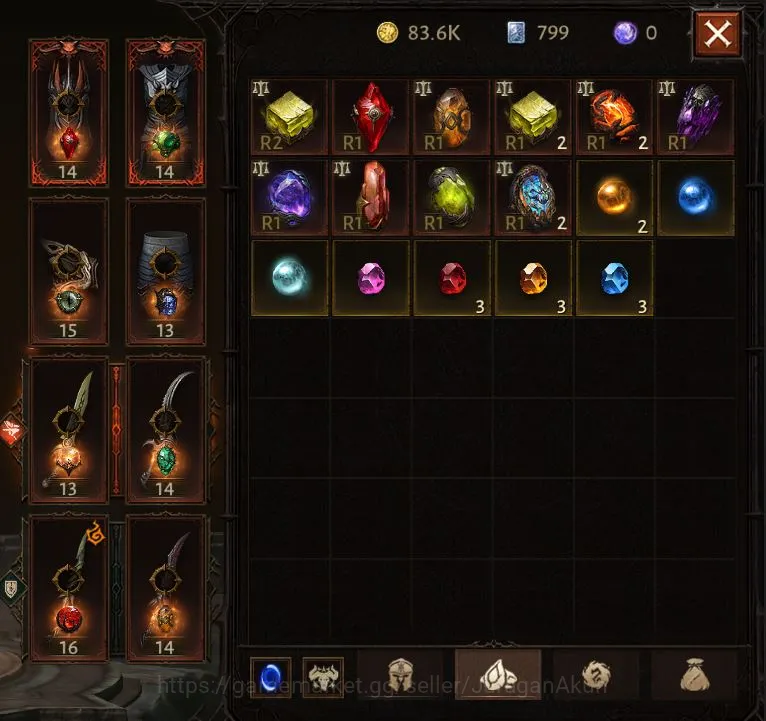 Diablo Immortal Accounts Mid-Tier SEA - Izual|Lv 60(293)|Ready Farm - Tempest 25700 CR + 510 Reso| Esessence Lvl 2 12/30 6