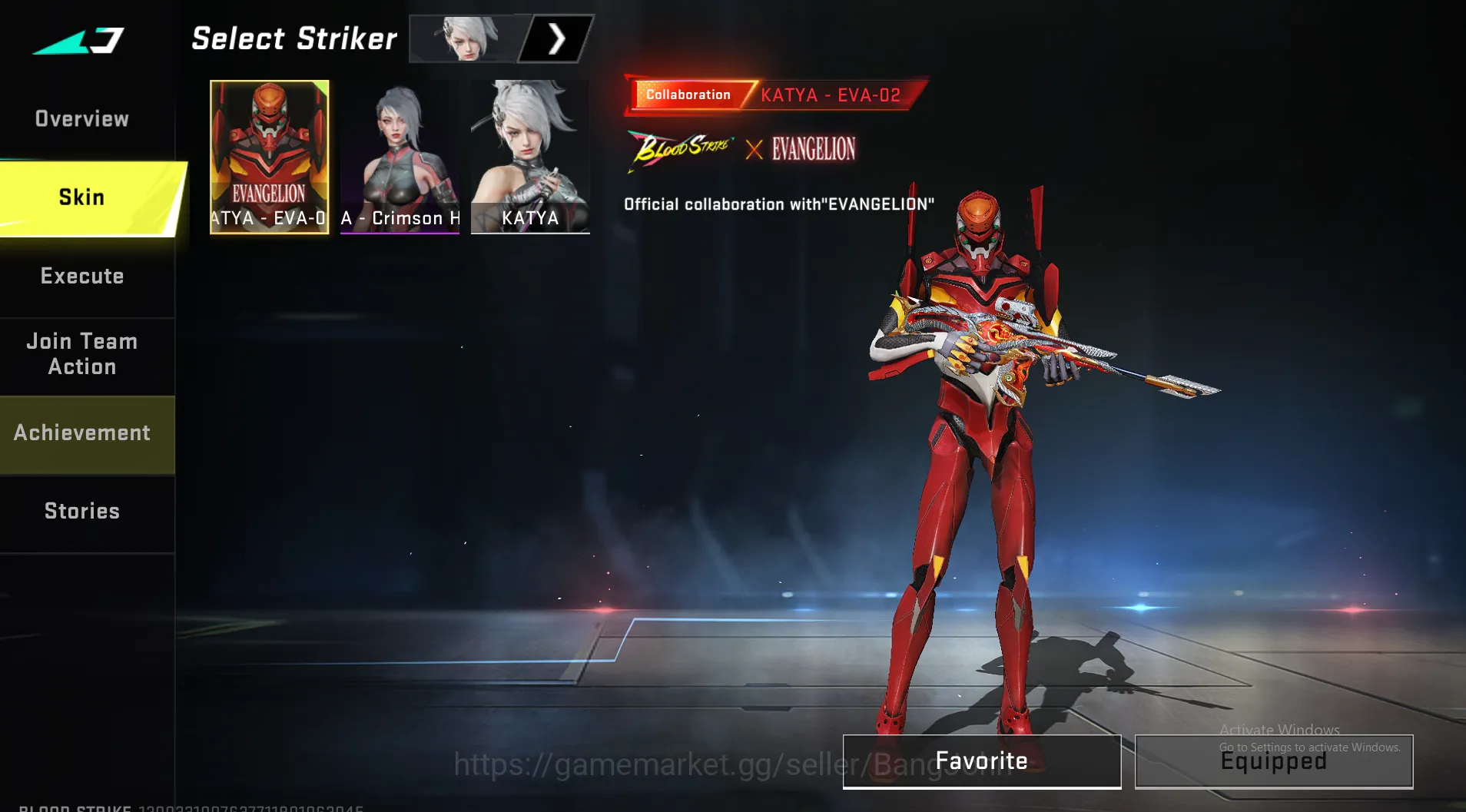 Blood Strike Accounts Others "MP5 Legend | M700 Legend | AR97 Legend | MCX Eva |  FAL Ultra | Galil Ultra | RPK Limit 16