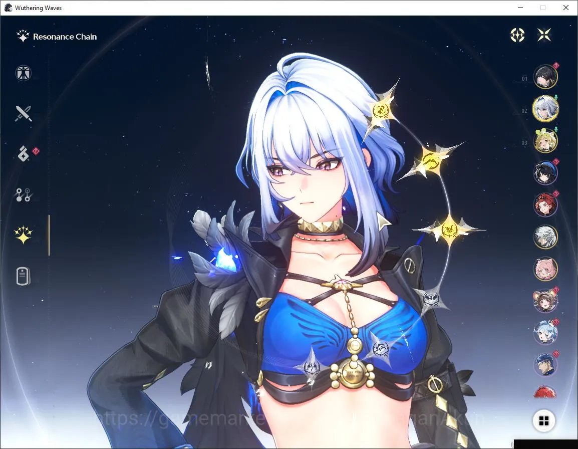 SEA|UL46|1 Limited | Galbrena RC3+Sign,Verina,Calcharo,Encore | DB Lv 26|MC Female|Log Kuro|Take Email|Check SS(WW1783) Wuthering Waves Mid-Game SEA|UL46|1 Limited | Galbrena RC3+Sign,Verina,Calc image 1