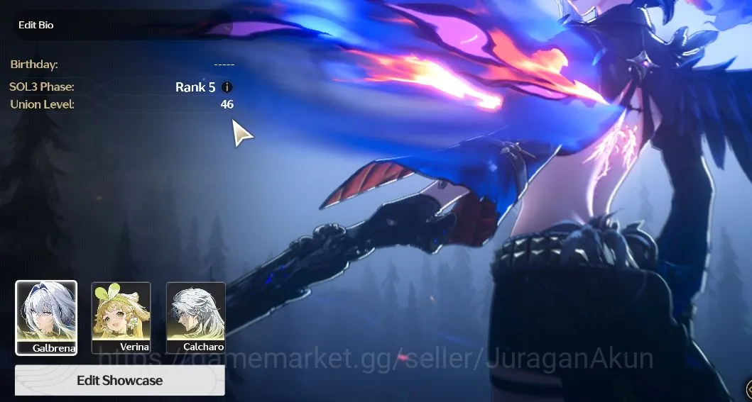 Wuthering Waves Accounts Mid-Game SEA|UL46|1 Limited | Galbrena RC3+Sign,Verina,Calcharo,Encore | DB Lv 26|MC Female|Log 4
