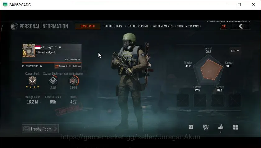 Arena Breakout Mid-Tier [MOBILE]SV 16M|CV 11M |Speed MDR,Prime AK102,Crims image 1