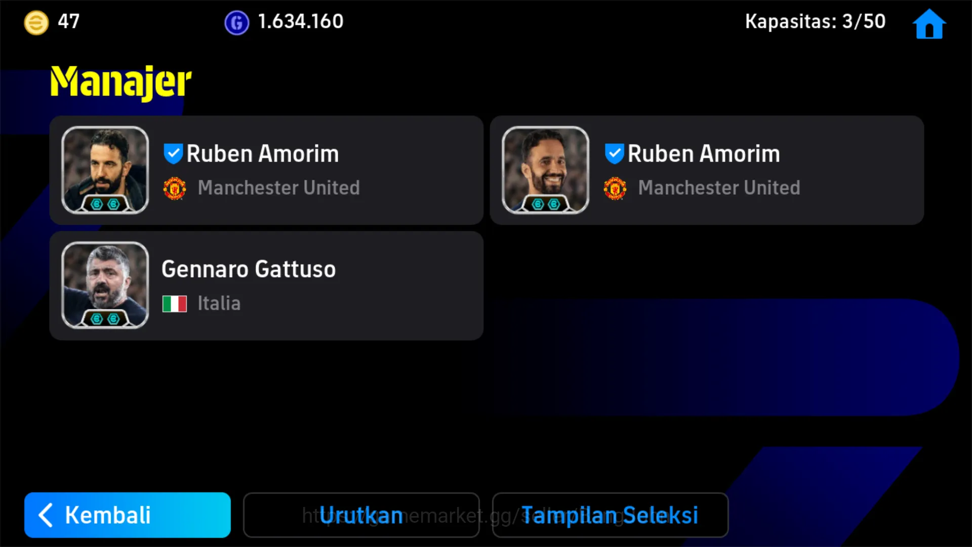 eFootball Accounts Others Power 3194 | Drogba Epic db , Cruyff Epic db , Ole Romey Show time , Ivan Jenner Show time 3