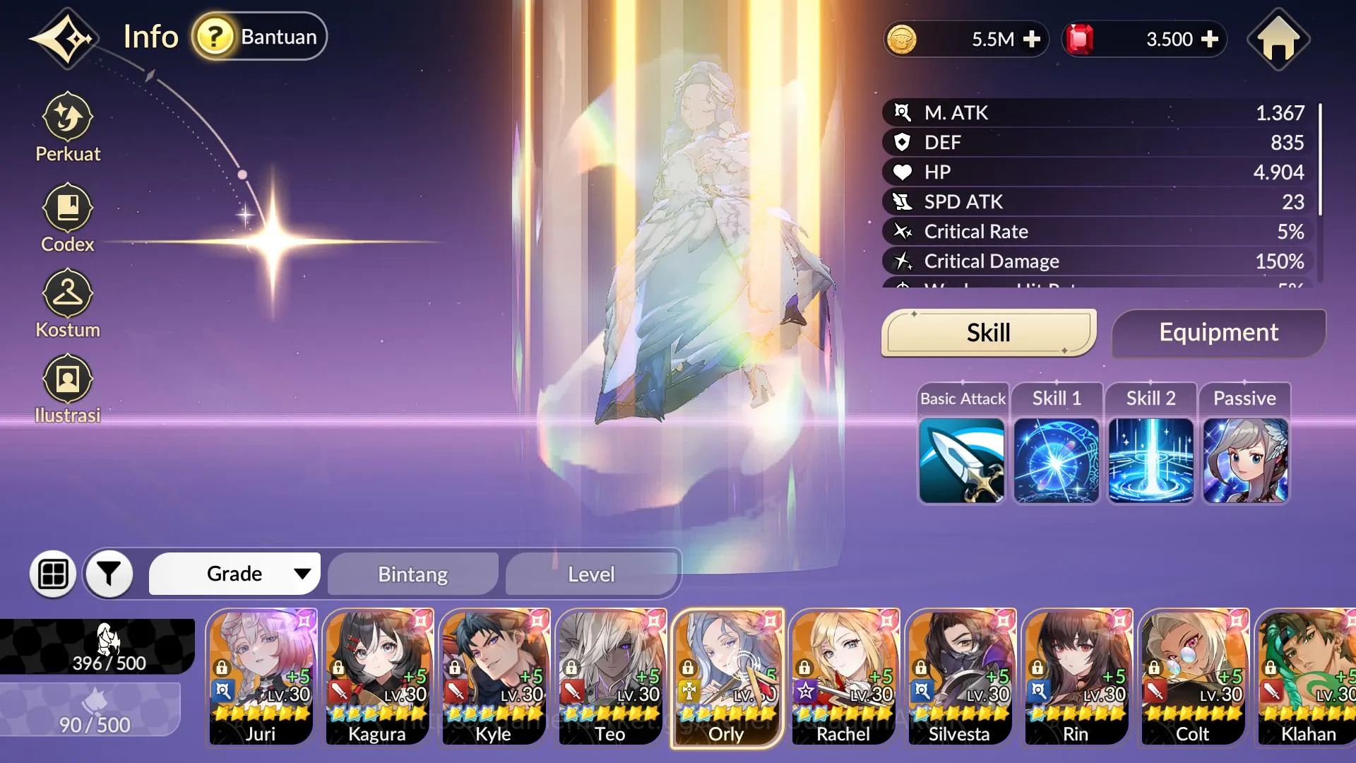 Seven Knights Re:Birth Accounts [Re:BIRTH]Seven Knight Juri,45 Legend(KyleTc3,Teo  image 4