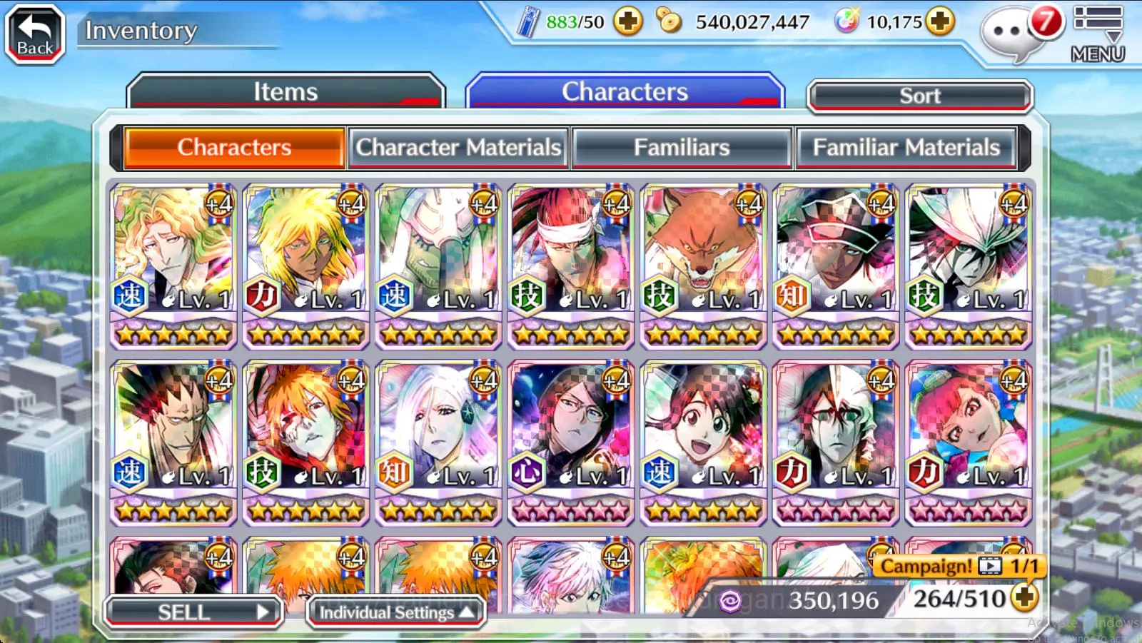 Bleach: Brave Souls Accounts [GLOBAL] 10k Orbs + 5 5/5 Char (TYBW25 Uryu,Renji, image 6