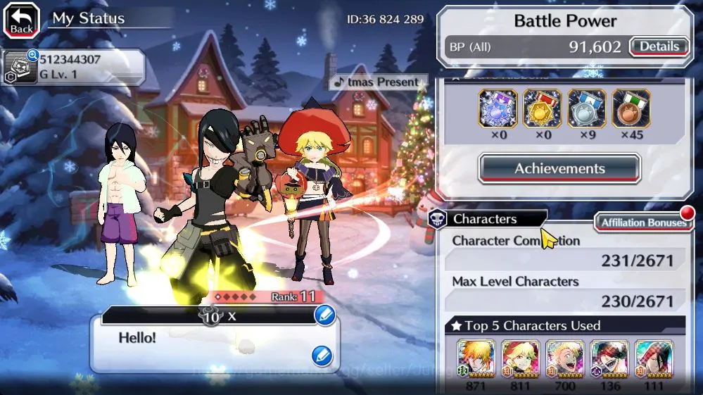 Bleach: Brave Souls Accounts [GLOBAL]6K Orbs+Fresh All Story|Nnoitora Fierce,Ni image 2