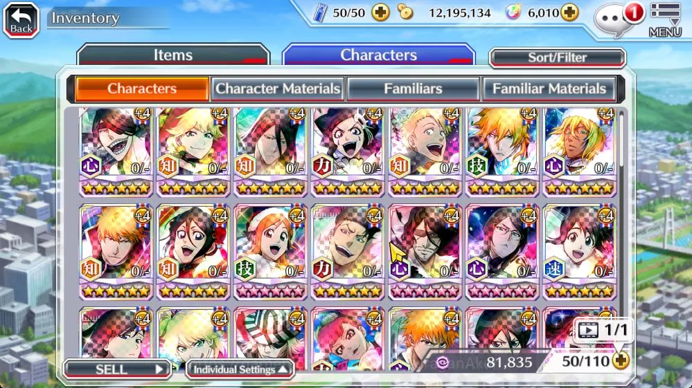 Bleach: Brave Souls Accounts [GLOBAL]6K Orbs+Fresh All Story|Nnoitora Fierce,Ni image 4