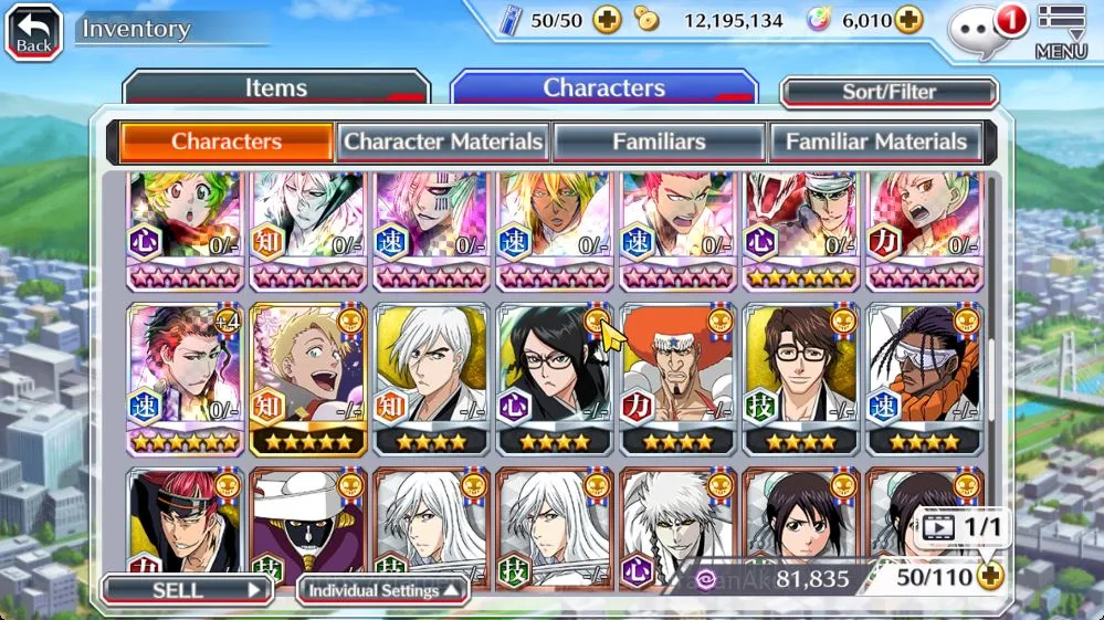 Bleach: Brave Souls Accounts [GLOBAL]6K Orbs+Fresh All Story|Nnoitora Fierce,Ni image 5