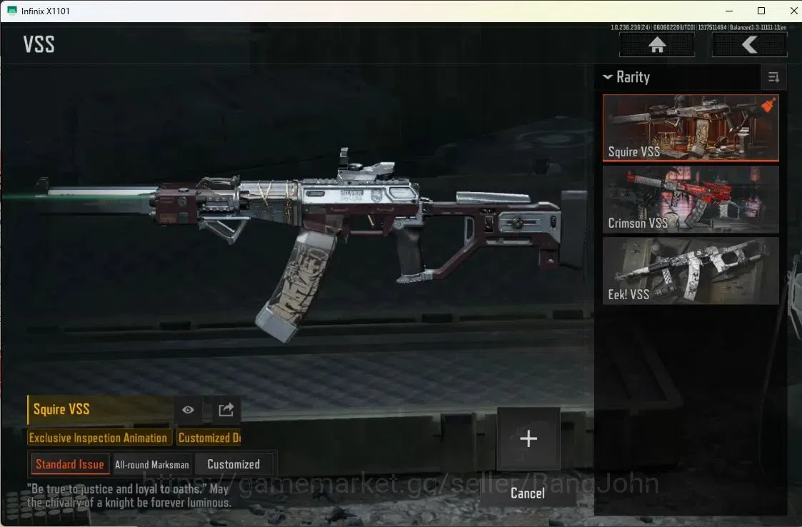 Arena Breakout Accounts Mobile | LV 30 | SV 13 M | Squire VSS (Exclusive I image 9