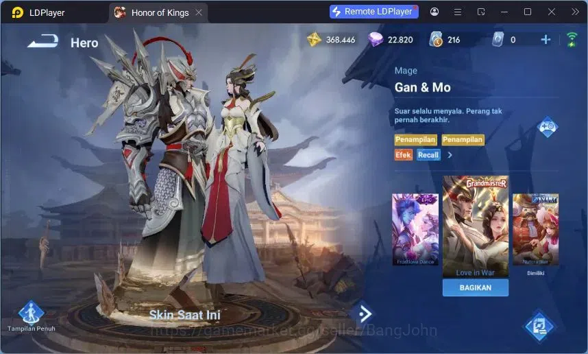 Honor of Kings Accounts Global | 112H 146S | Legend Yao, Legend Li Xin, LN image 18